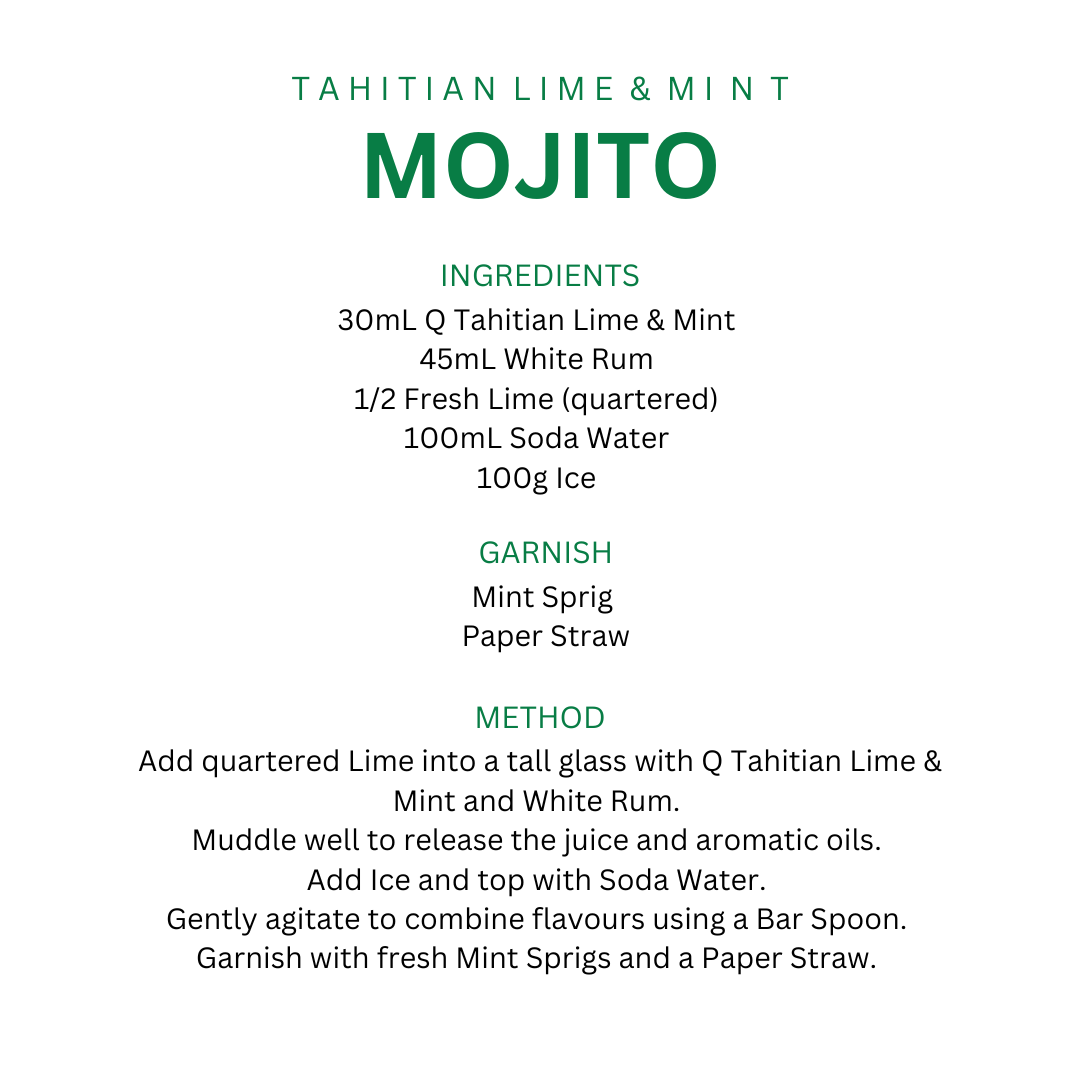 Tahitian Lime & Mint Mixology Base